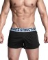 Jersey Running Shorts With Inner Pocket - Black [4328]