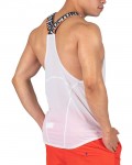 Party Troop Raver Jersey Tank - White [4432]