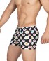 Evo.Boxer Lounge Shorts With Inner Bulge - JellyEgg Black [4366]