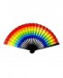 Fabric Patry Fan - Rainbow [4527]