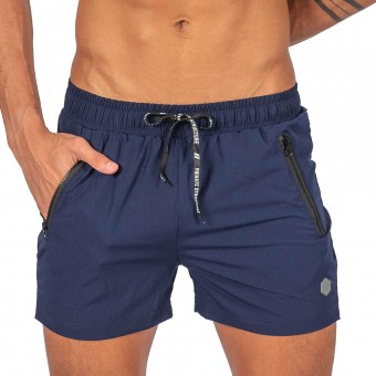 Muscle Shorts-Navy [4465]