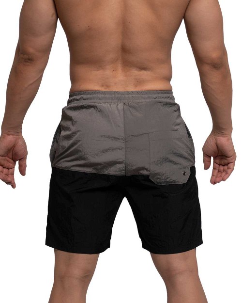 Beach Shorts - Grey/Black [3730]