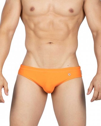 Padded Swimwear - Low Rise Mini - Orange [4404]