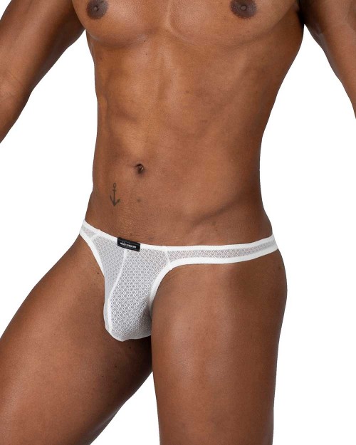 Desire Glaze G-String - White [4424]