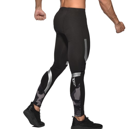 Momentum Construction Gymwear Compression Megging-Black [3472]