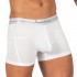 Tencel Mid Waist Boxer Brief - Cotton White [4381]