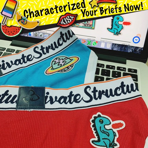 Badge Pizza - Characterized Your Briefs Now [4149]