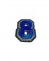 Badge - Blue Furry 8 [4149]