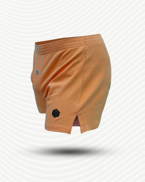 Nostalgia Comfort Lounge Boxer Shorts - Gelato Orange [4639]