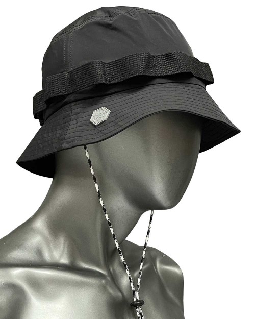 Summber Camp Bucket Hat - Black [4520]