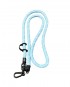 Shoulder Phone Strap - Sky Blue Stripes - [4596]