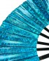 Metalic Party Fan - Metallic SeaBlue [4589]