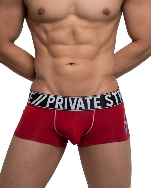 Athlete Trunk - Red [4196]