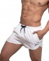 beFIT Sweat Running Shorts - White [4059]