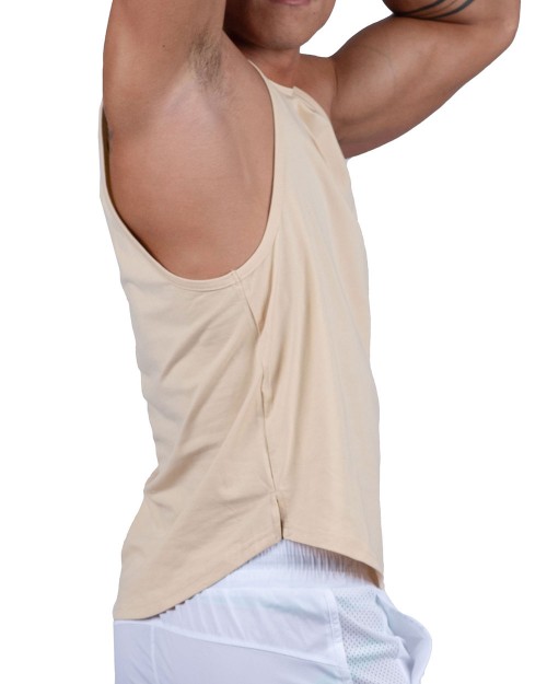 Park Jogger Tank - Taupe Khaki [4508]