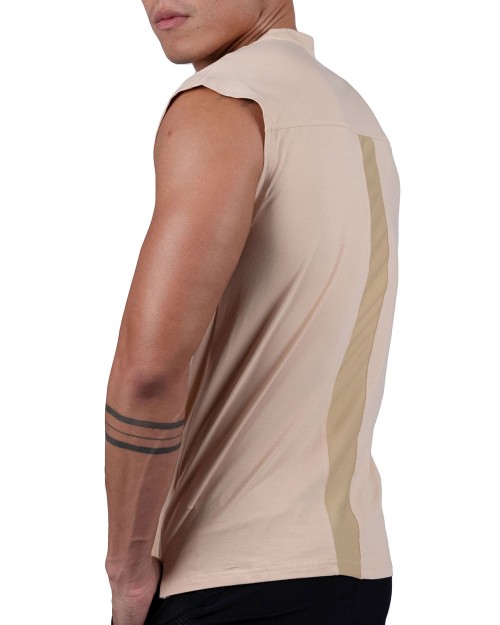 Beefy Sleeveless Tee - Warm Sand [4511]