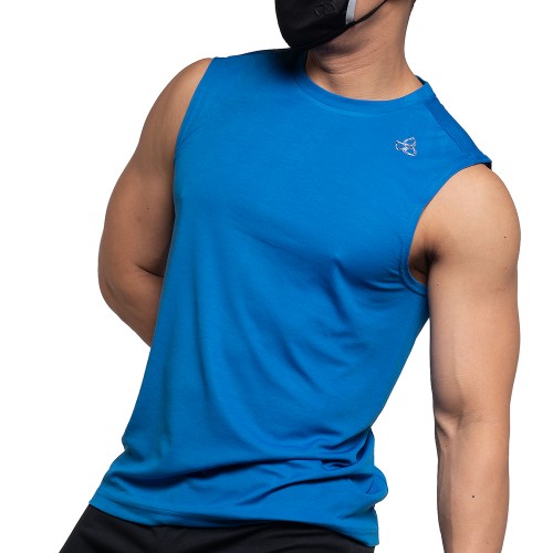 Casual Fit Training Muscle Tank - Royal [4121]