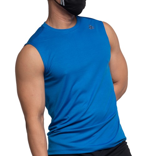 Casual Fit Training Muscle Tank - Royal [4121]