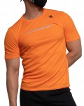 Casual Fit Training Crew Neck Tee - Orange [4215]