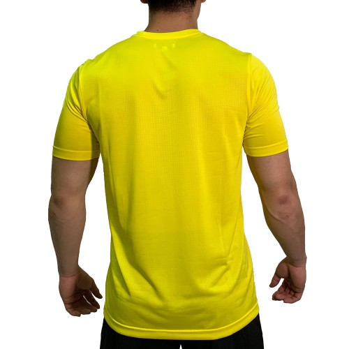 BeFit Sweat Casual Fit Crew Neck Tee-Yellow [3954]