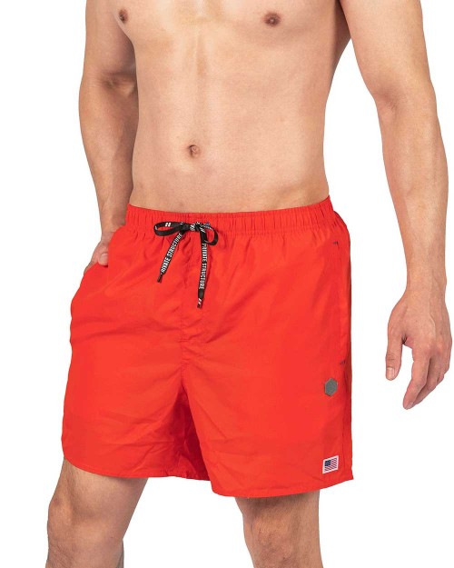 Swim Shorts-Red [4463]