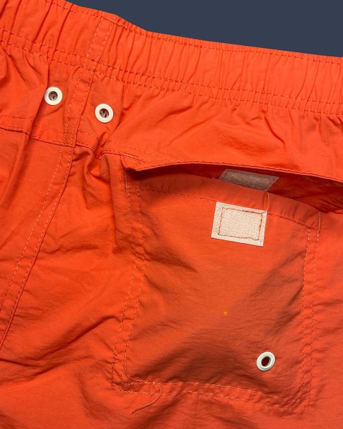 Swim Shorts-Hibicus Red [4464]