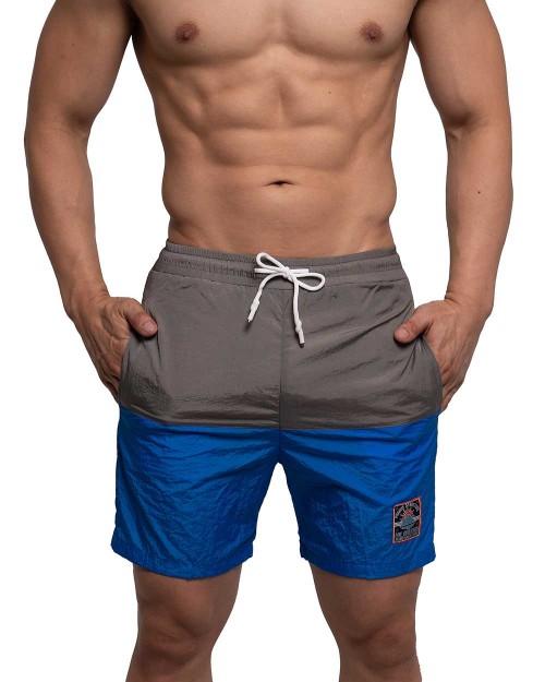 Beach Shorts - Grey/Blue [3730]