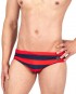 Swimwear Sport Retro Swim Brief-Navy Stripes [4460]