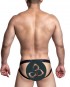 Desire Glaze Mesh Jockstrap - Black [4276]