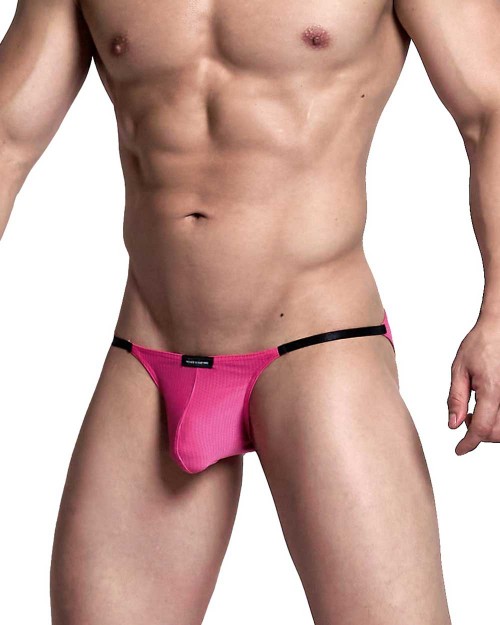 Desire Glaze Cutaway Tanga - Magenta [4278]