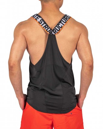 Party Troop Raver Jersey Tank - Black [4432]