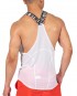 Party Troop Raver Jersey Tank - White [4432]