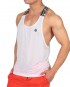 Party Troop Raver Jersey Tank - White [4432]