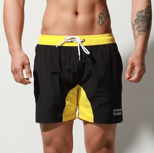 Desmiit Men Beach Shorts Black [4157]