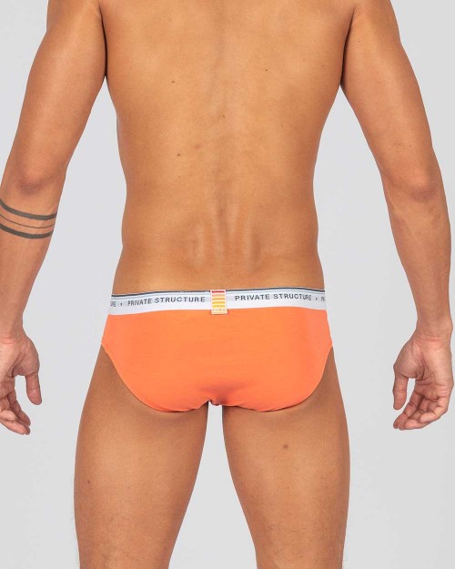 5lements Mini Brief 3pcs Pack - Fire - Sulfur Yellow / Lava Orange / Flame Red [4395]