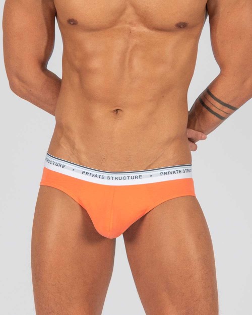 5lements Mini Brief 3pcs Pack - Fire - Sulfur Yellow / Lava Orange / Flame Red [4395]