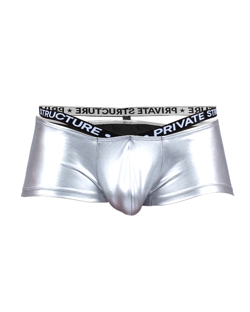 Alpha Sins - Metallic Low Waist Hipster - Moonlight Pearl [4493]