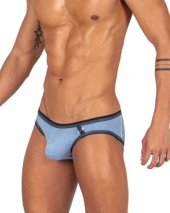 BarnBoy Low Waist Mini Brief - Faded Denim [4358]