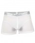 Tencel Mid Waist Boxer Brief - Cotton White [4381]