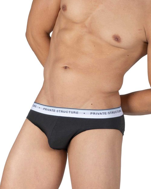 5lements Mini Brief 3pcs Pack - Ether - Trinity Ash / Void Geay / Hollow Black [4395]