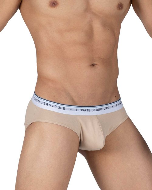 5lements Mini Brief 3pcs Pack - Earth - Moonstone Green / Sand / Nude Quartz [4395]