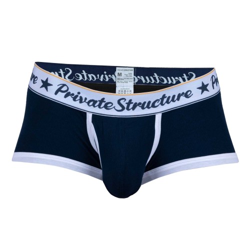 Classic Mid Waist Trunk - Ombre Navy Blue [4530]