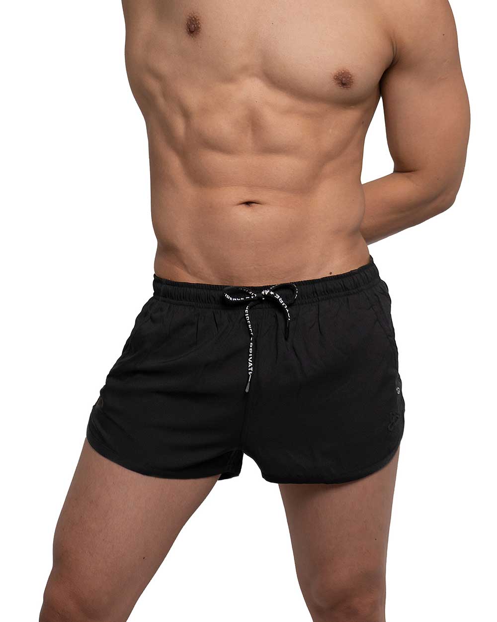 beFIT Sweat Running Shorts - Black [4059]