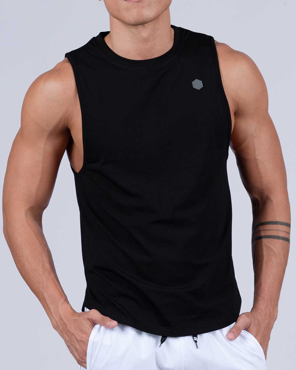 Park Jogger Tank - Black [4508]